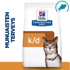 Hill's Prescription Diet Kissan Erikoisruoka|Kissan Munuaisten Vajaatoiminta*Feline k/d Kidney Care Tuna