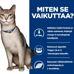 Hill's Prescription Diet Kissan Erikoisruoka|Kissan Munuaisten Vajaatoiminta*Feline k/d Kidney Care Tuna