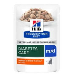 Hill's Prescription Diet Kissan Diabetes|Kissan Erikoisruoka*Feline m/d Diabetes Care 12x85 g
