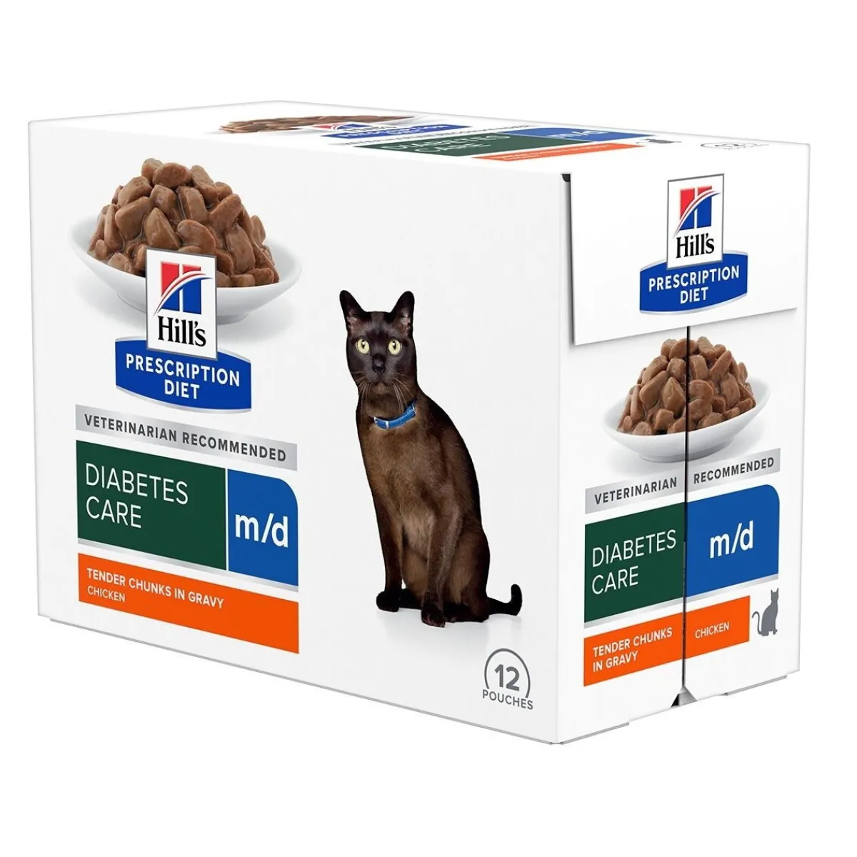 Hill's Prescription Diet Kissan Diabetes|Kissan Erikoisruoka*Feline m/d Diabetes Care 12x85 g