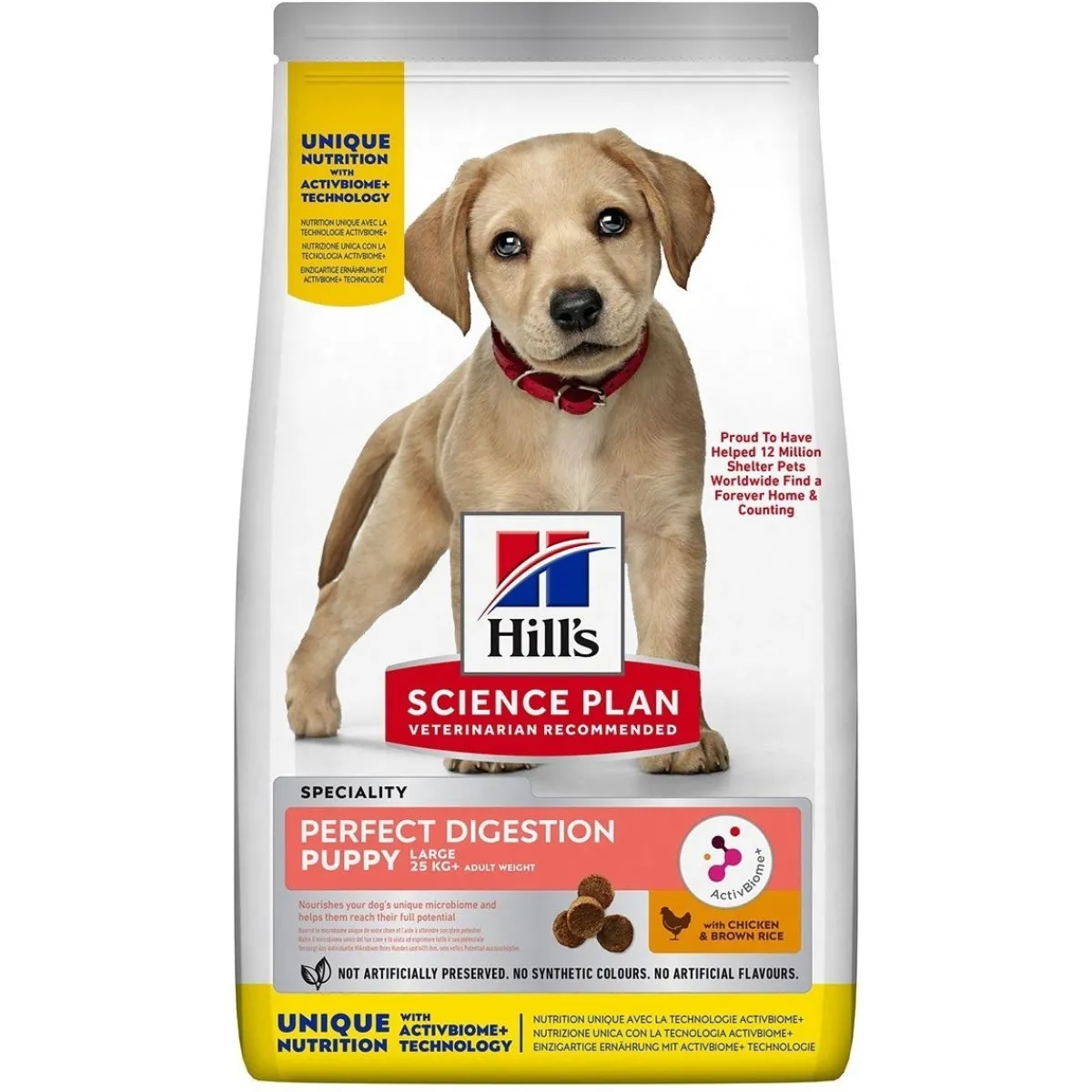 Hill's Penturuoka|Koiran Kuivaruoka*Science Plan Puppy Large Perfect Digestion Chicken