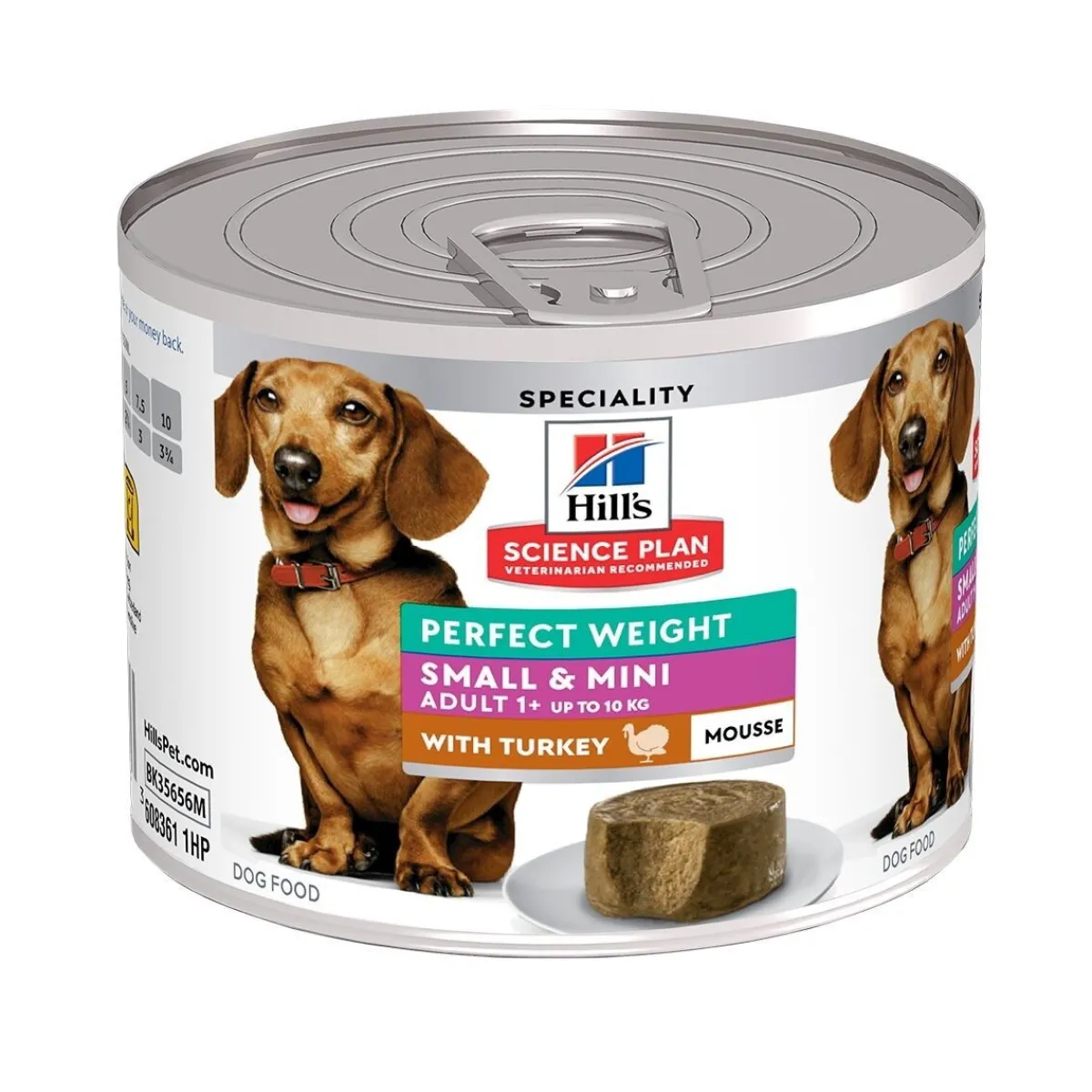Hill's Koiranruoat Erityistapeisiin|Light-Koiranruoka*SP Canine Weight Small & Mini mousse 200g
