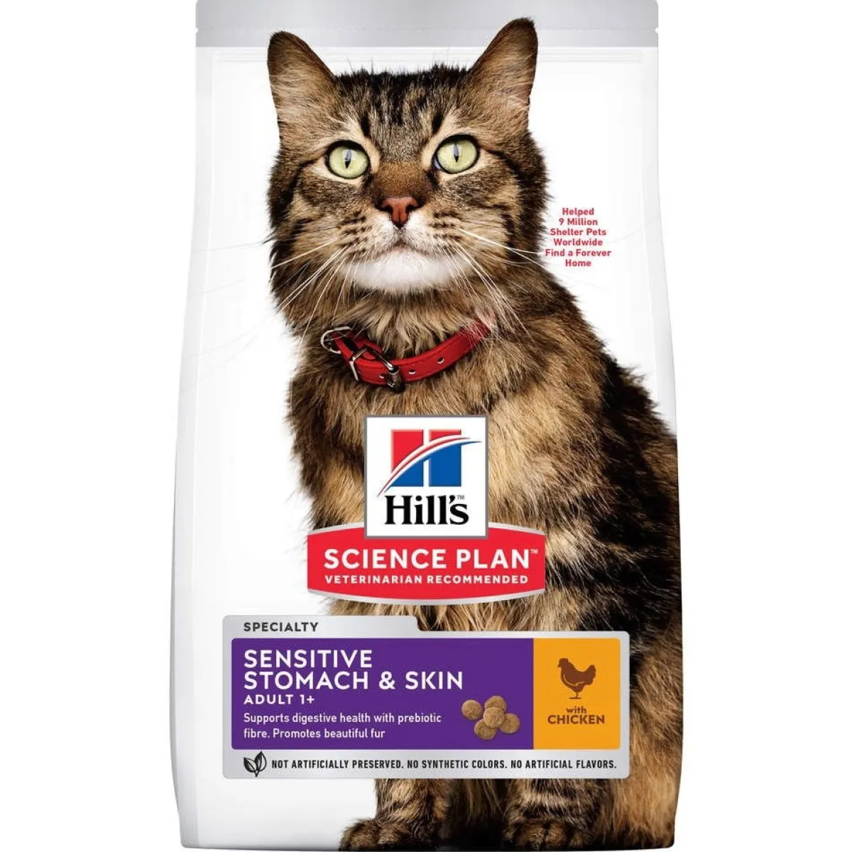Hill's Kissan Kuivaruoka|Kissan Erikoisruoat*SP Cat Sensitive S&S Chicken