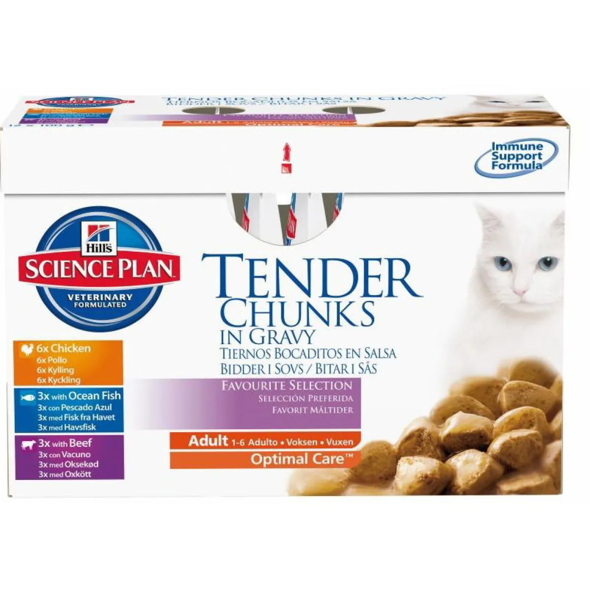Hill's Kissan Märkäruoka*SP Feline Favourite Multipack 12 x 85 g