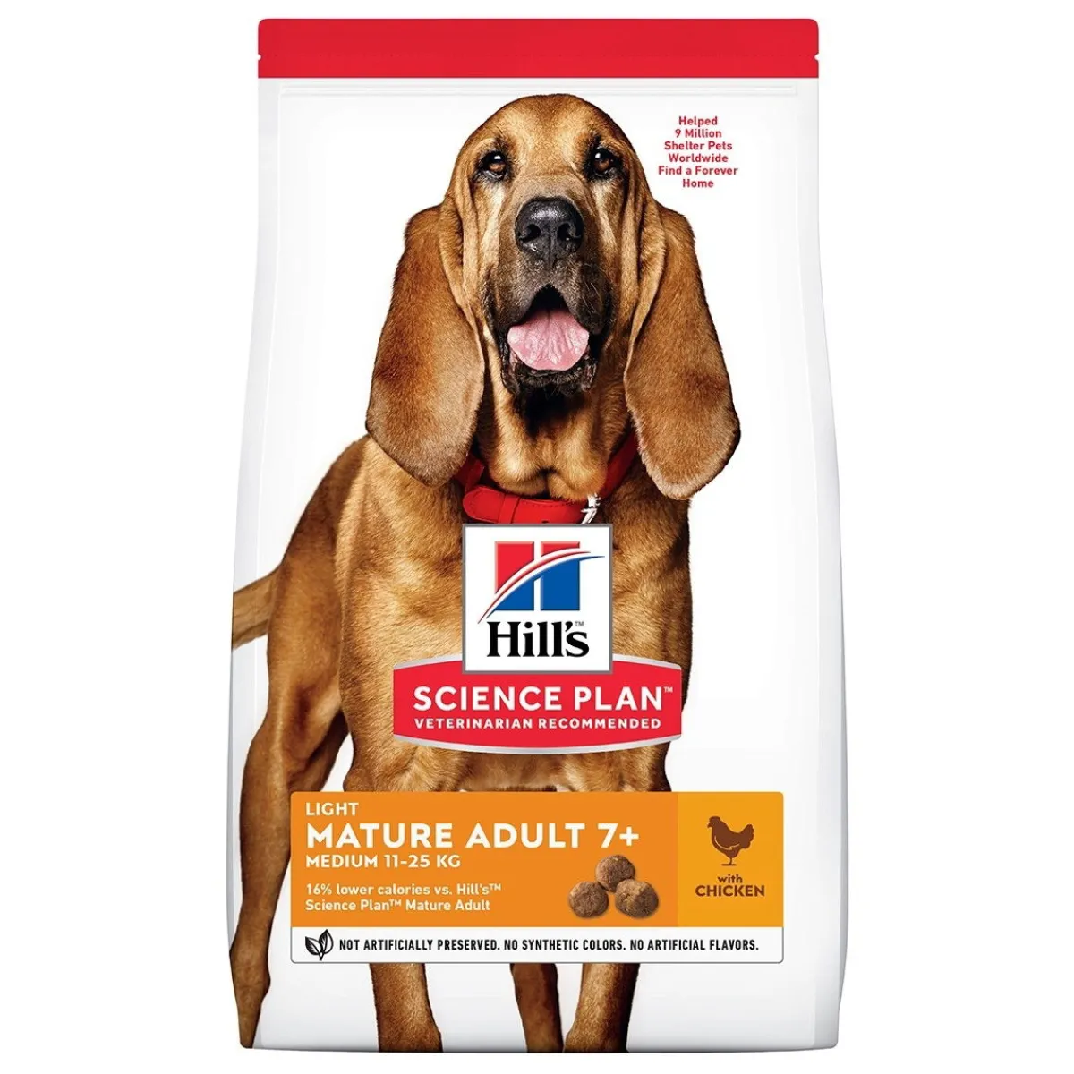 Hill's Koiran Kuivaruoka|Senioriruoka*SP Mature Medium Light Chicken