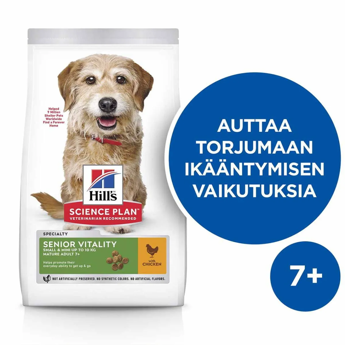 Hill's Koiran Kuivaruoka|Senioriruoka*SP Mature 7+ Youthful Vitality