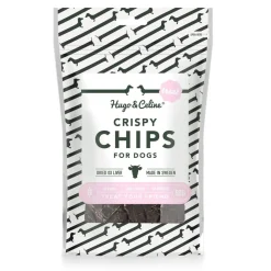 Hugo&Celine Täyslihaherkut|Pikkuherkut Ja Treeninamit*Crispy Chips maksakeksit 80g