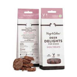 Hugo&Celine Täyslihaherkut|Pikkuherkut Ja Treeninamit*Deer Delights peuraherkku 80g