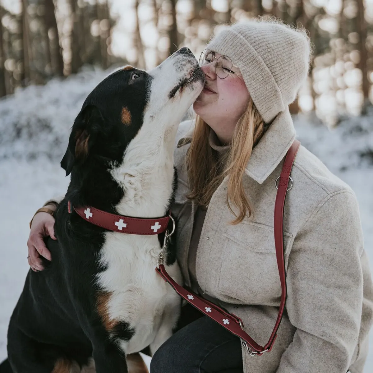 Hunter Koiran Pannat|Uutuudet Koirille*Collar Swiss Red