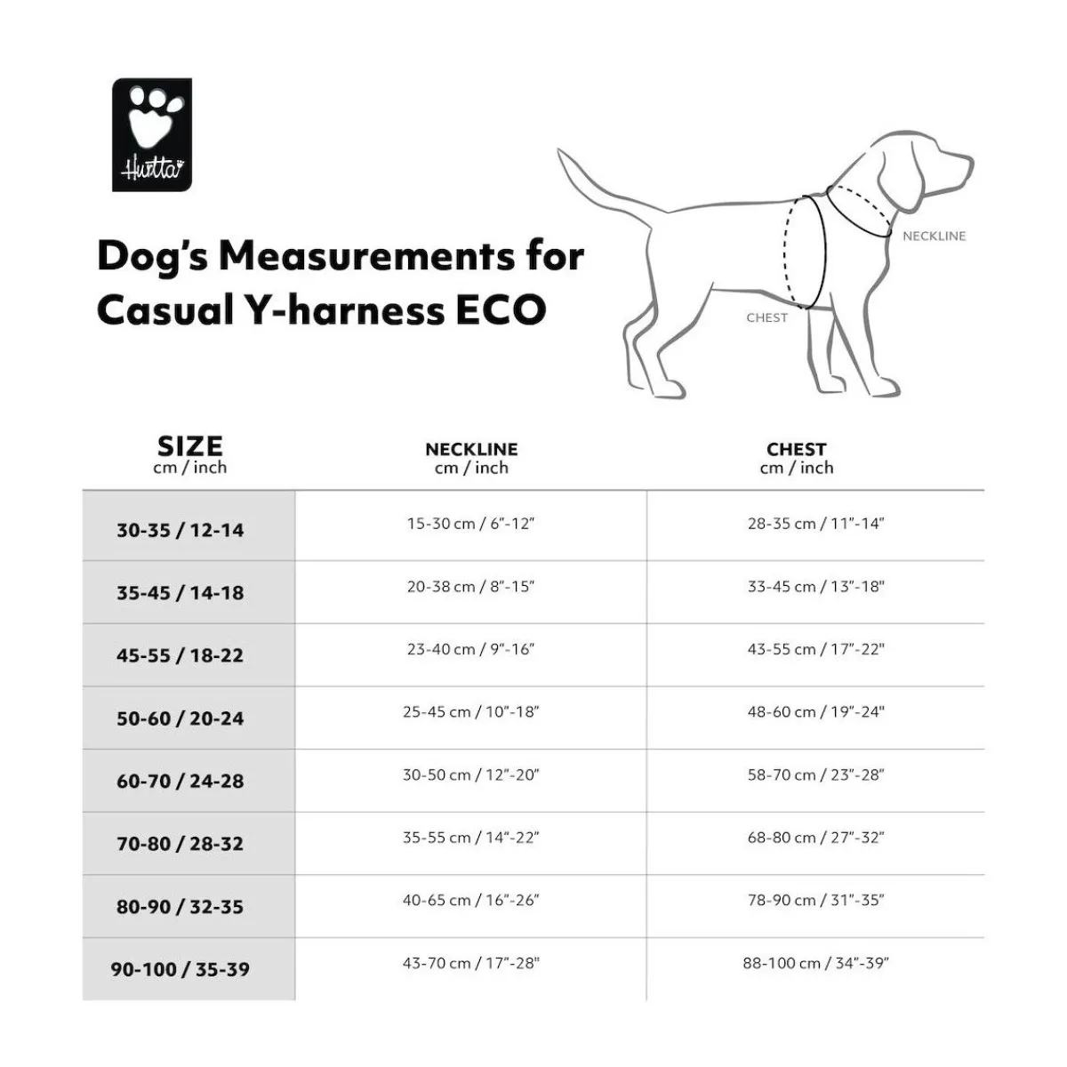 Hurtta Koiran Valjaat*Casual ECO Y-valjaat, turkoosi