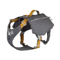 Hurtta Koiran Valjaat|Koiran Reput*Expedition Pack ECO -valjaat repulla, harmaa