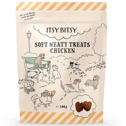 ItsyBitsy Pehmeät Koiran Herkut|Pikkuherkut Ja Treeninamit*Lihainen Kanaherkku S