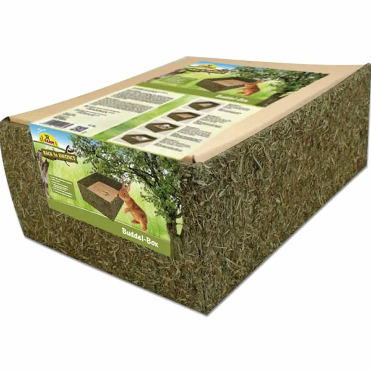 Jr Farm Marsun Häkin Sisustus|Pesäkopit Ja Häkin Sisustus*kaivuulaatikko jyrsijöille ja kaneille sis. 5l hiekkaa