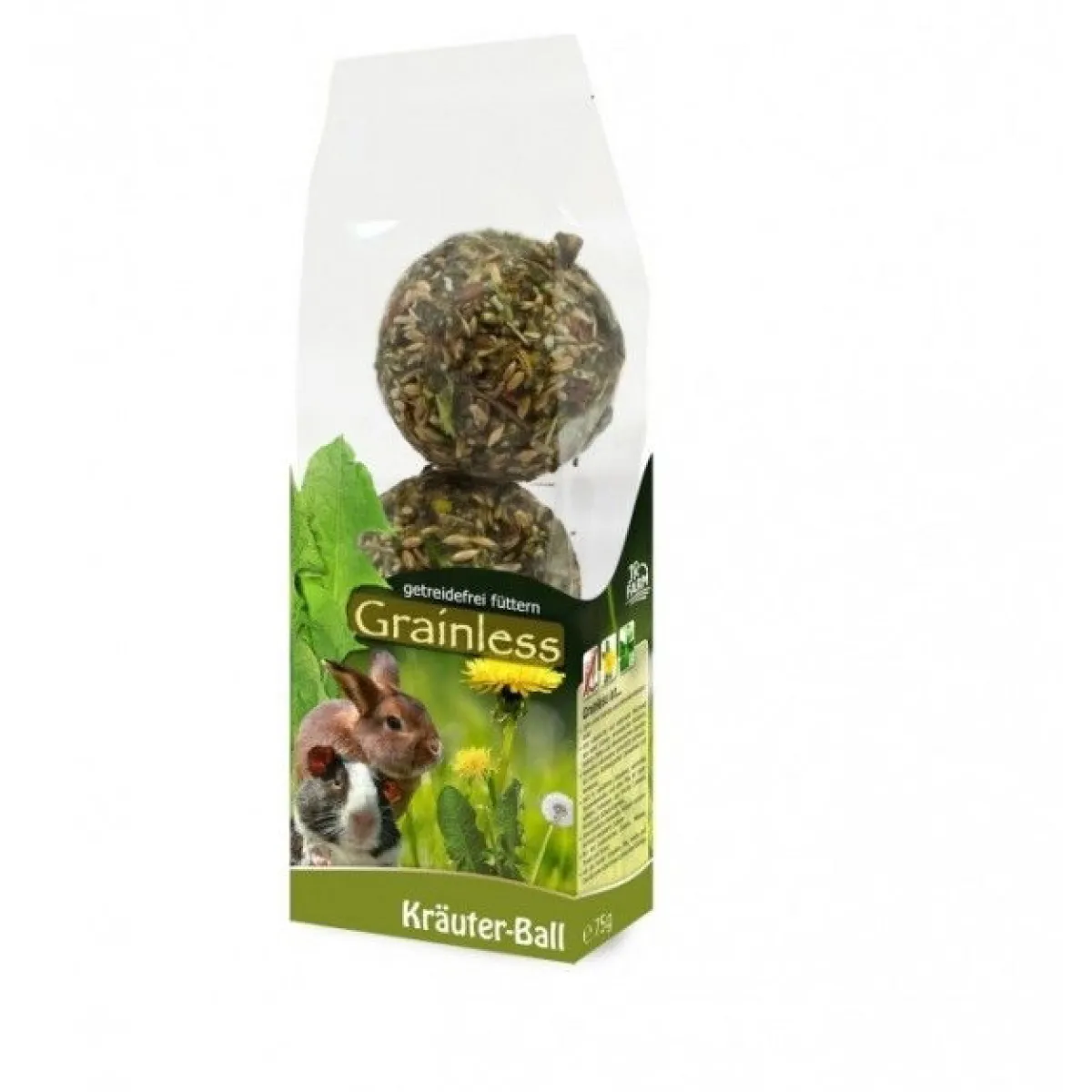 Jr Farm Kanin Herkut|Hamsterin Herkut*viljaton yrttipallo 75 g