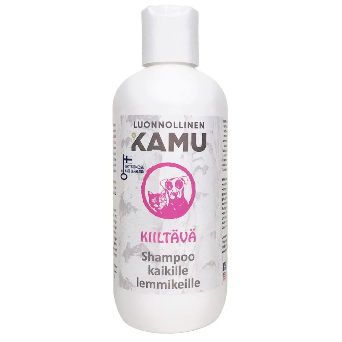 Luonnollinen Kamu Koiran Trimmaus Ja Turkinhoito*Kamu lemmikkishamppoo Kiiltävä, 350ml