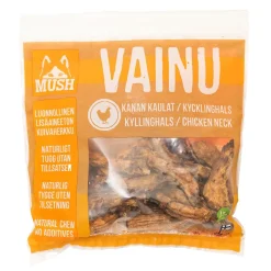 Mush Täyslihaherkut|Ruokinnan Monipuolistaminen*Kanan kaula Vainu, 220 g