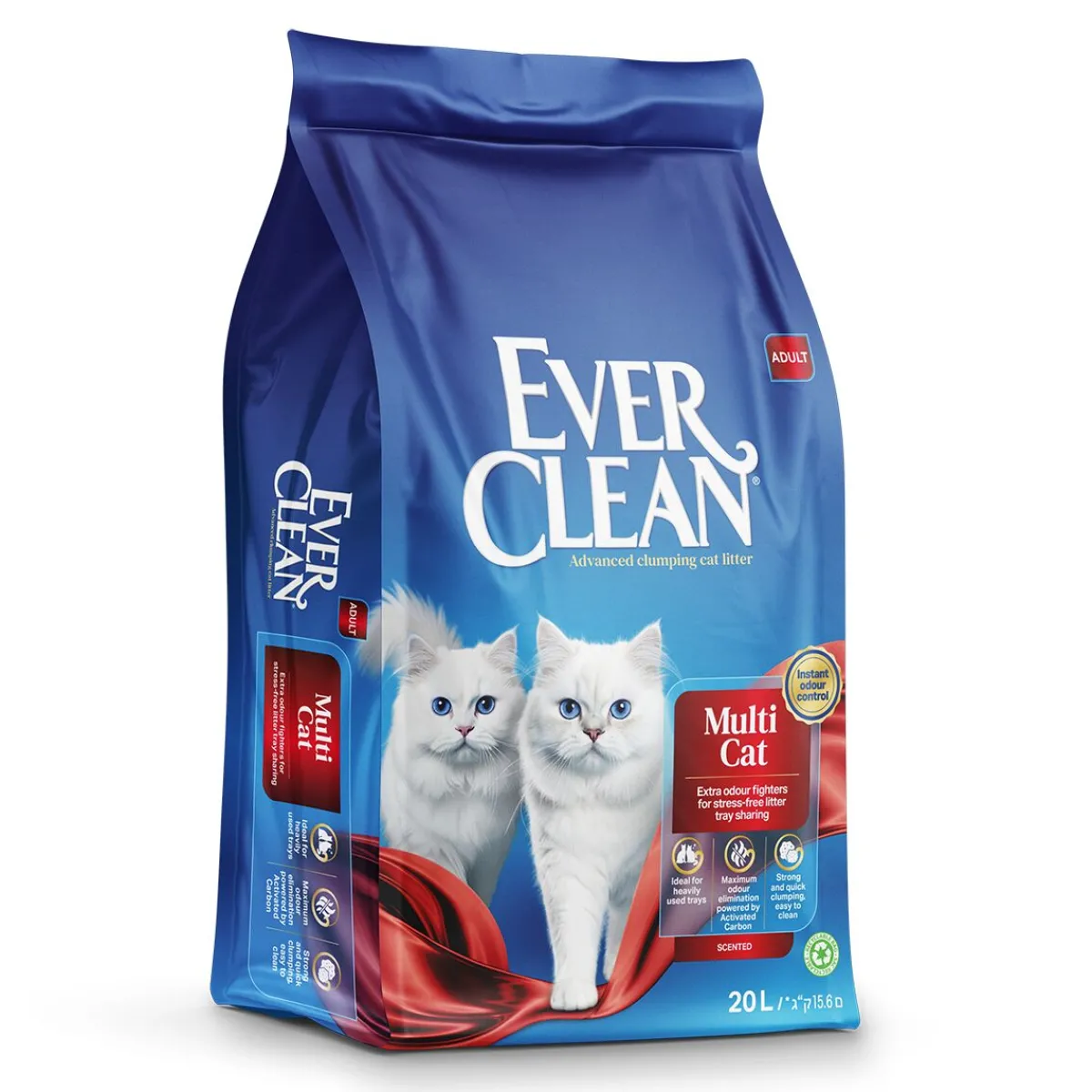 Ever Clean Paakkuuntuva Kissanhiekka|Hajustettu Kissanhiekka*Kissanhiekka Multi Cat