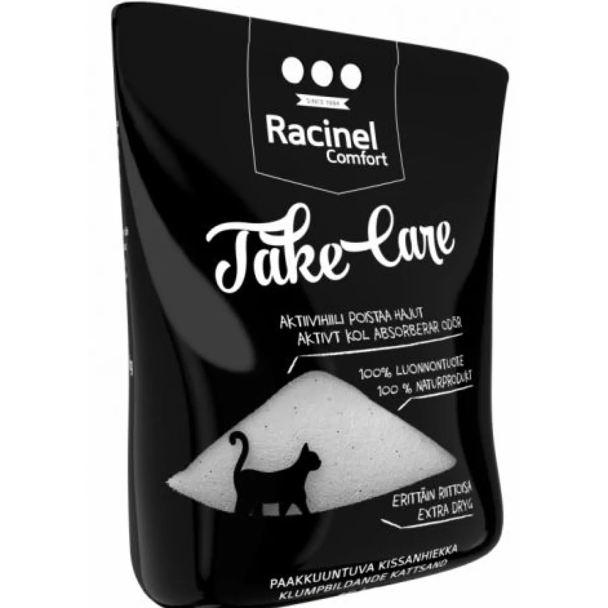 Racinel Hajustamaton Kissanhiekka*Kissanhiekka Take Care, 15 kg