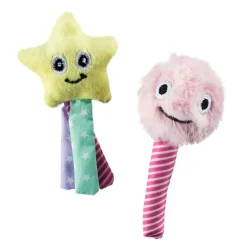Little&Bigger Kissanpennun Lelut|Kissanpennun Lelut*Kissanlelu Kitten Basics tähti & hattara 2-pack