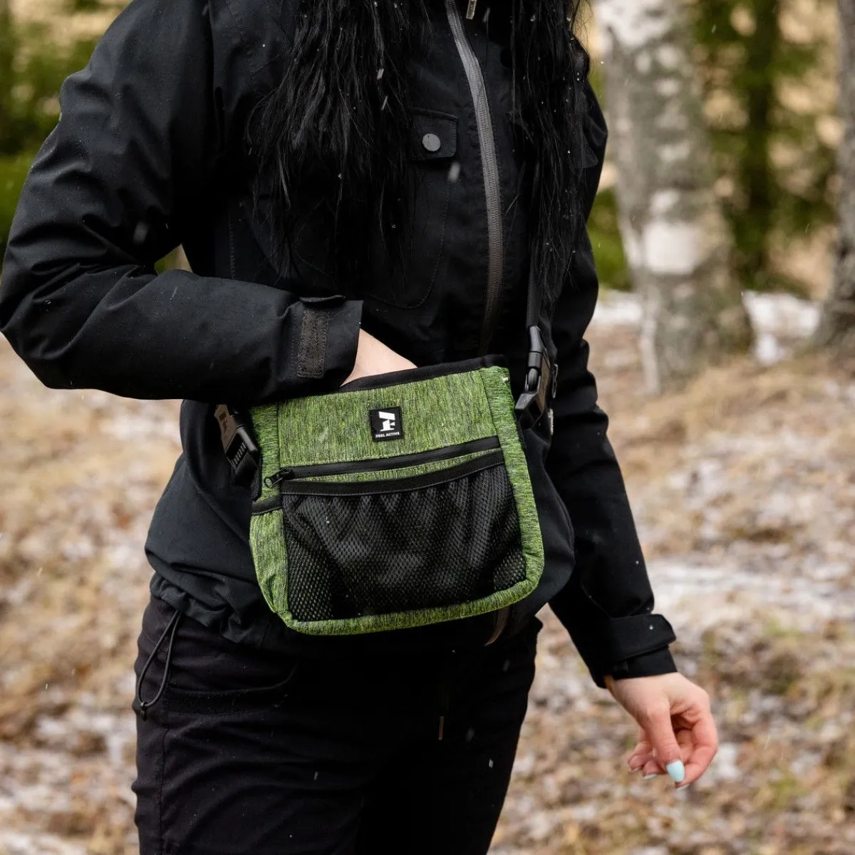 Feel Active Makupalapussit*Koiran herkkupussi Eco, vihreä