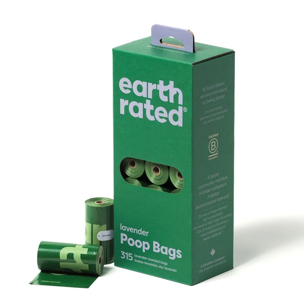 Earth Rated Koirankakan Kerääminen*Koiran kakkapussit PCR-muovia, laventeli