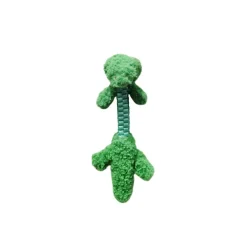 Bark A Boo Koiran Pehmolelut|Koiran Vinkulelut*Koiran lelu Bark-a-Boo Marshmallow Jungle BraidNeck Kroko S