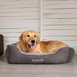 Scruffs Koiran Pedit Ja Alustat|Koiran Pedit*Koiran reunallinen peti Cosy, harmaa