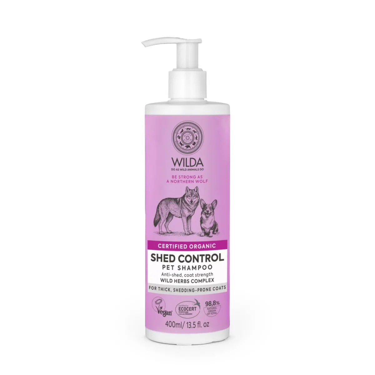 WILDA Koiran Shampoot|Kissan Shampoot*Koiran shampoo Shed control shampoo 400 ml