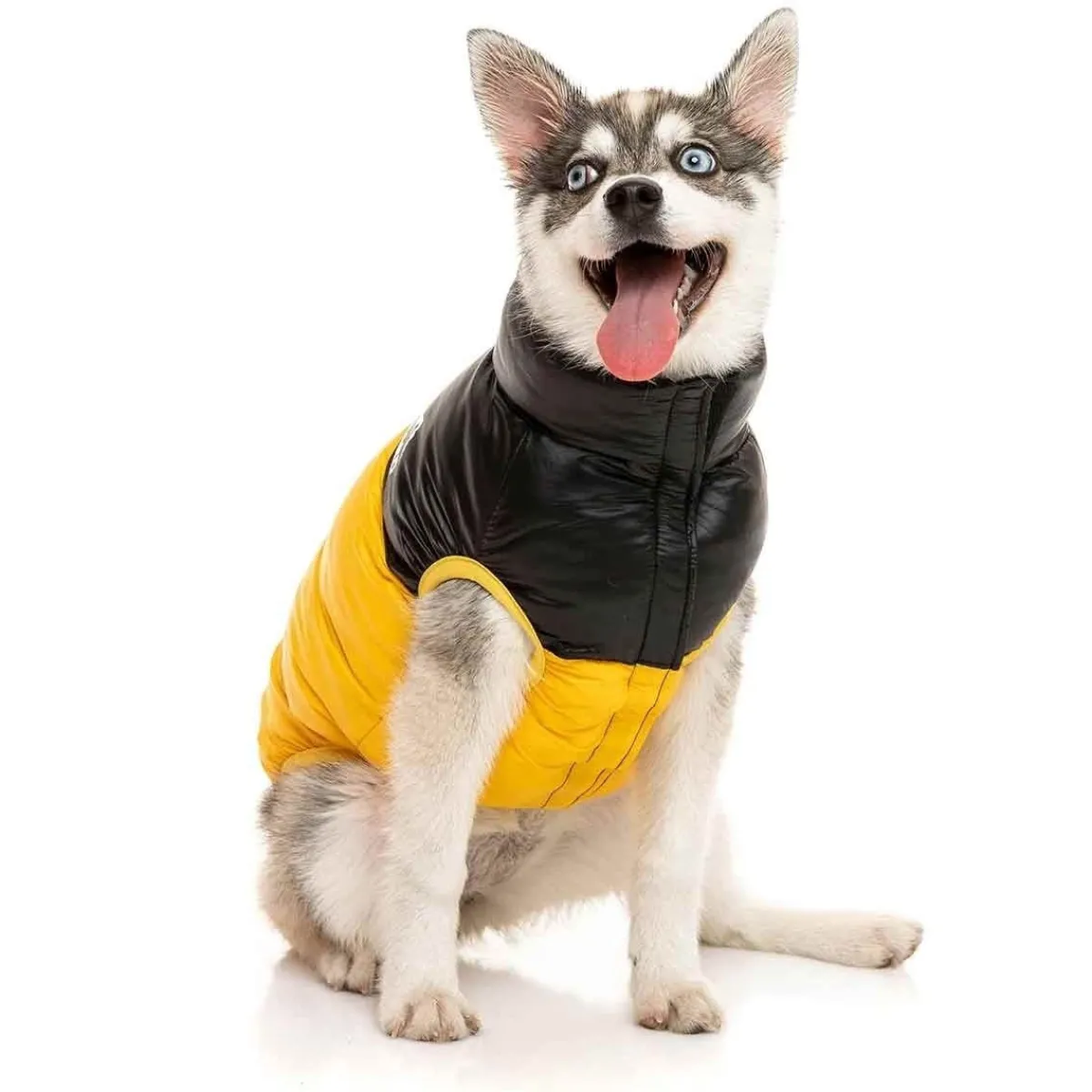 FuzzYard Koiran Vaatteet|Koiran Takit*Koiran takki Harlem Puffer, keltainen