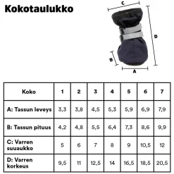 Feel Active Koiran Vaatteet|Koiran Tossut*Koiran talvitossut Snow, 2 kpl
