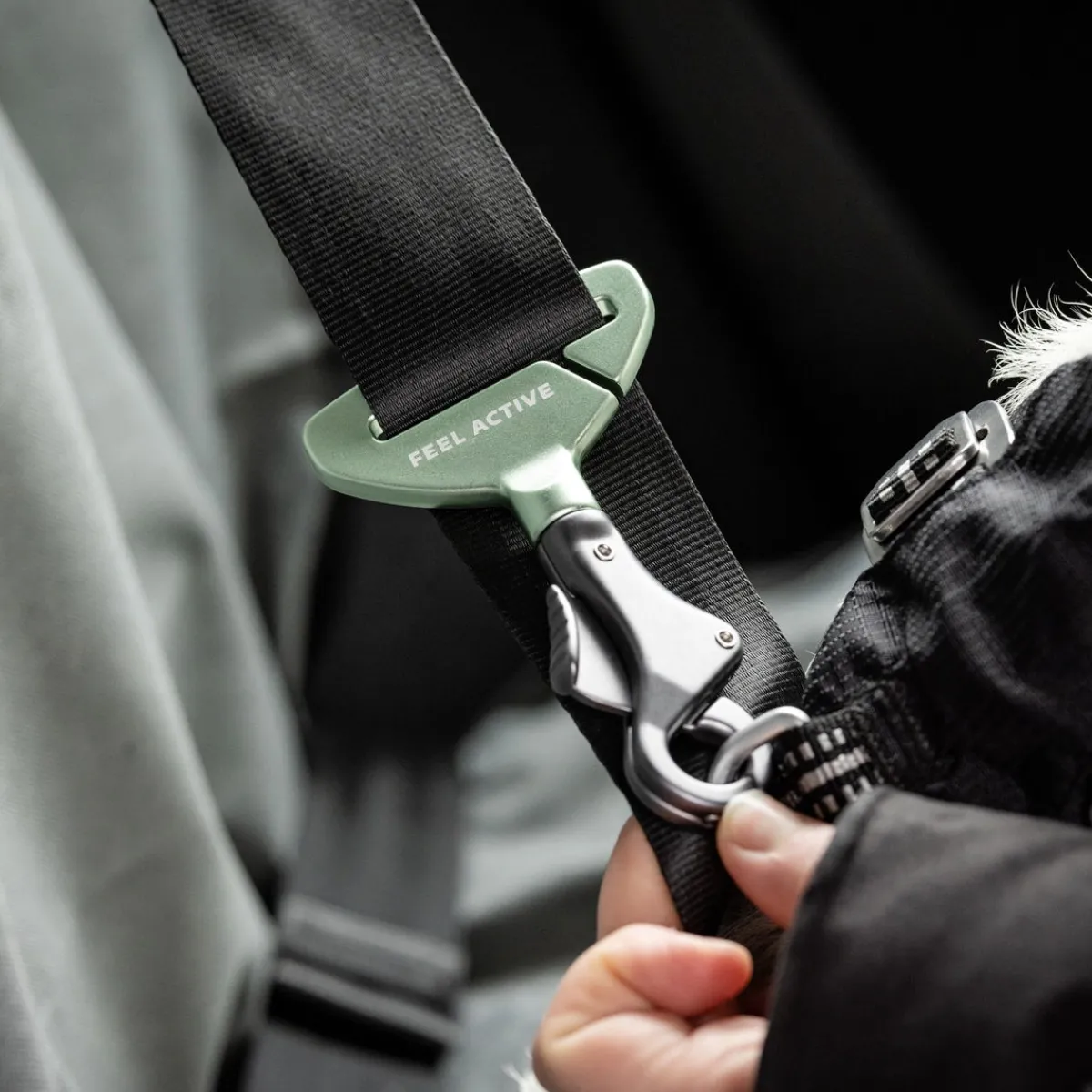 Feel Active Häkit|Turvavyöt, -Valjaat Ja Autoistuimet*Koiran turvavyökiinnike