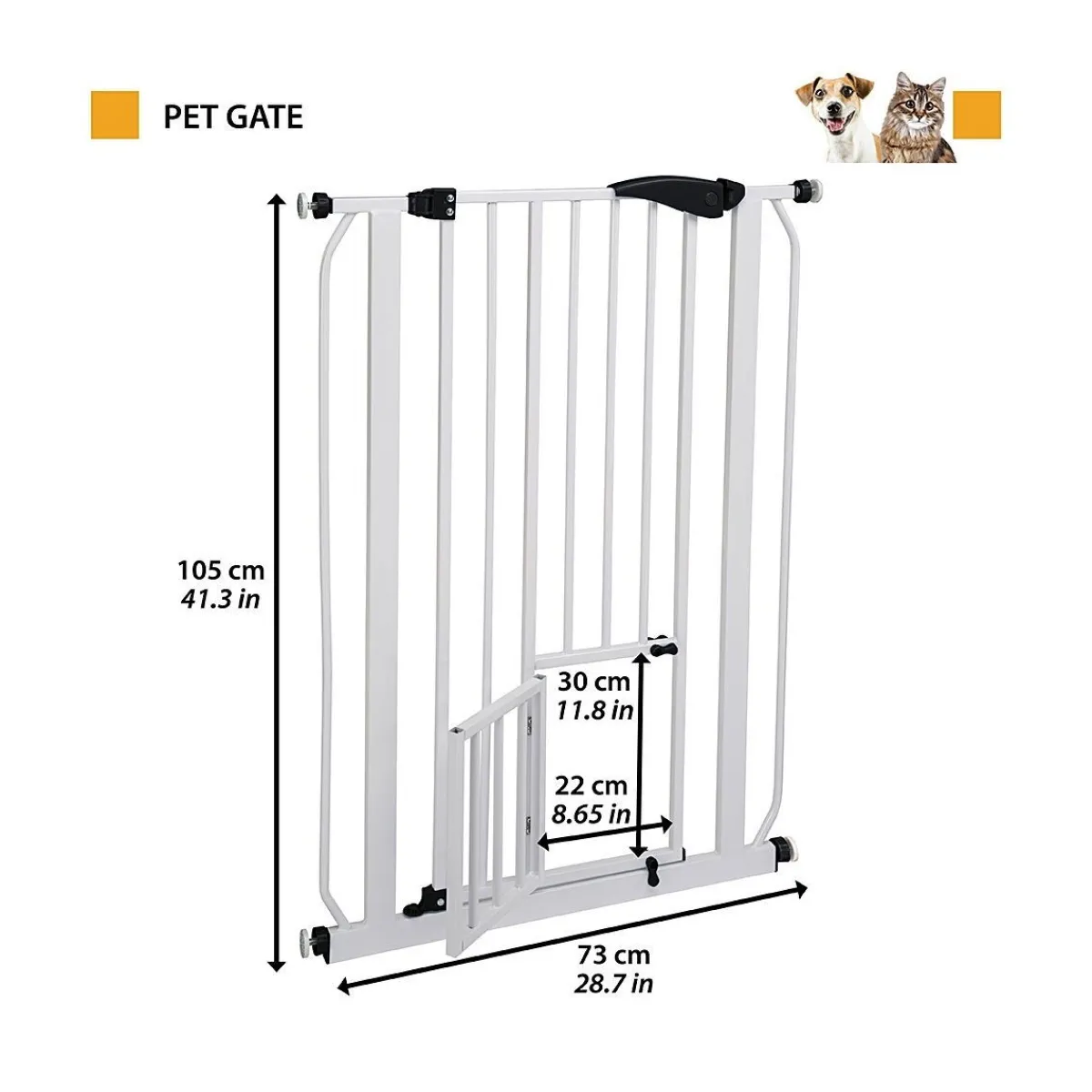 Ferplast Portit|Häkit*Koiraportti korkea 73-86 cm