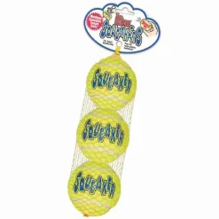 Kong Koiran Pallot Ja Heittolelut|Koiran Pallot*Airdog Squeaker Tennis Ball, 3 kpl