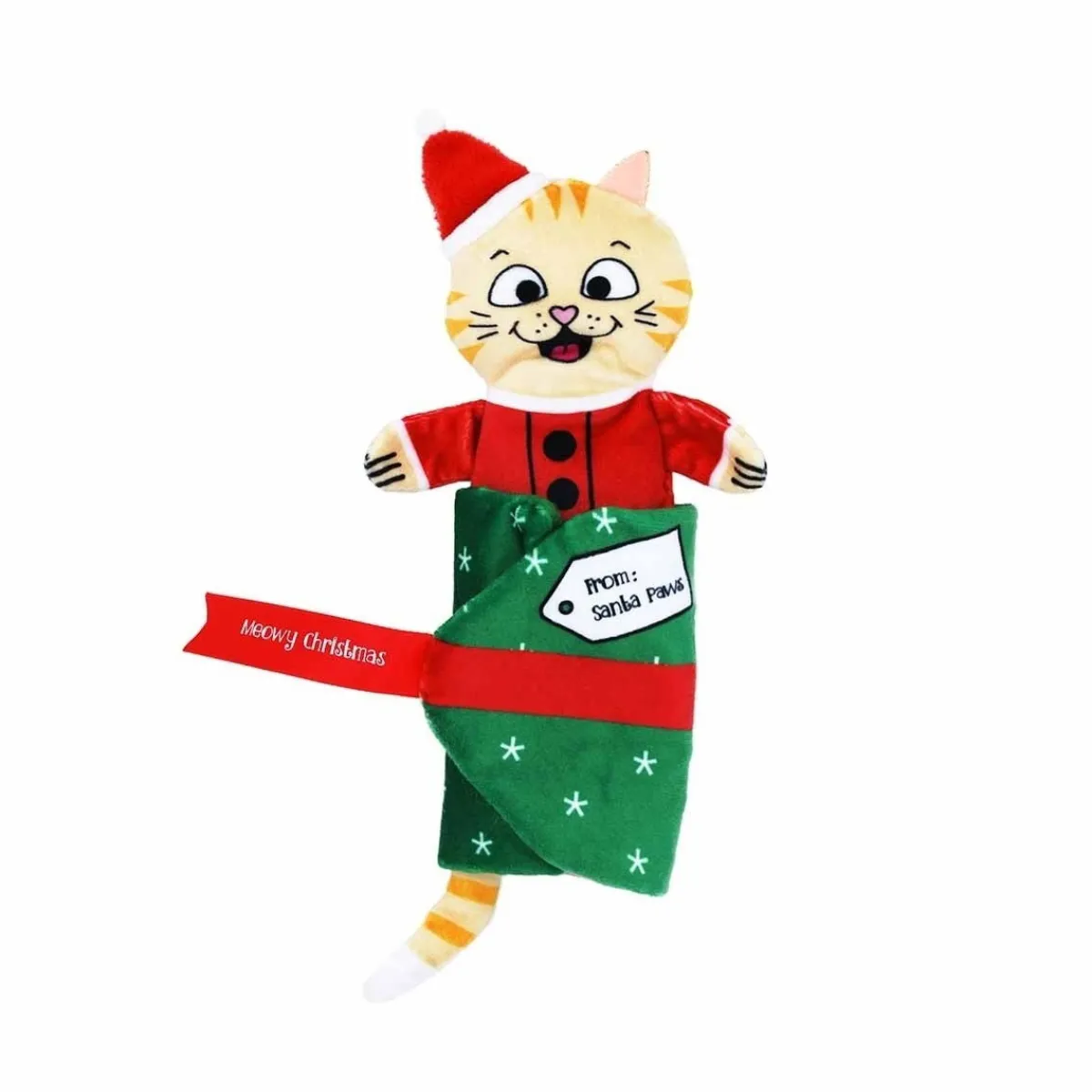 Kong Kissan Pelit Ja Aktivointilelut|Kissan Joululelut*Holiday Pull-A-Partz Lahjapaketti