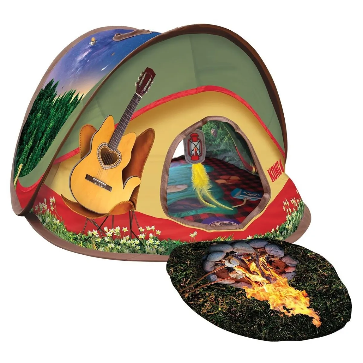 Kong Fretin Lelut|Kissantunnelit*Play Spaces Glamping Tent
