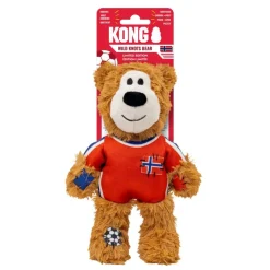 Kong Koiran Pehmolelut|Koiran Vinkulelut*Wild Knots Bear footballer Norja Monivärinen