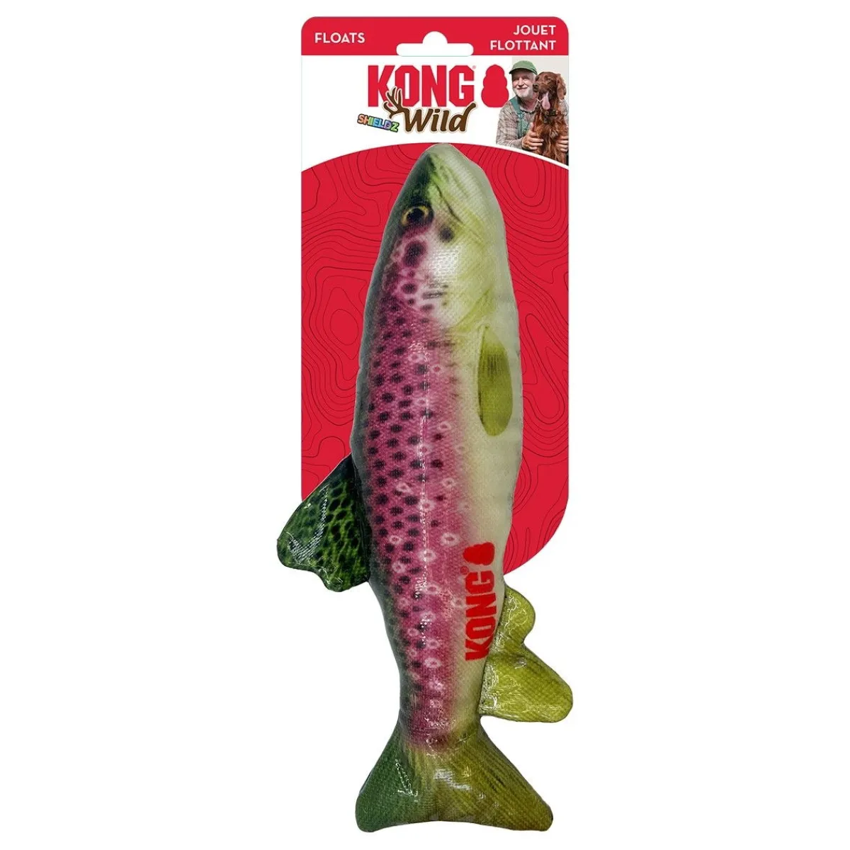 Kong Purulelut Ja Kongit|Koiran Vesilelut*Wild Shieldz Trout