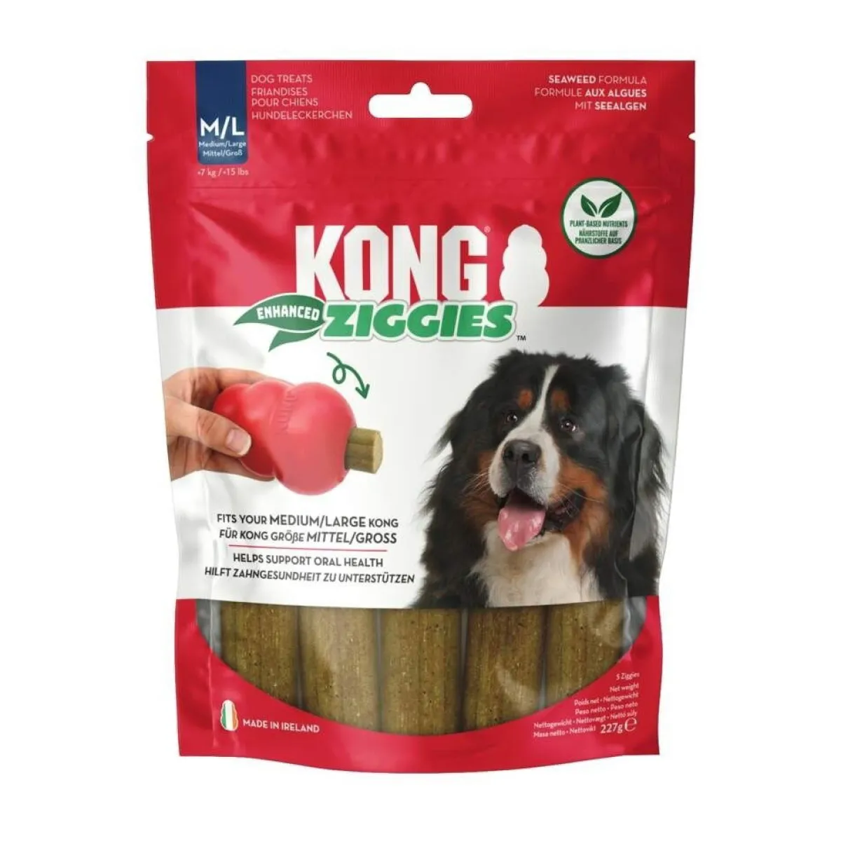 Kong Koiran Aktivointilelut Ja -Pelit|Purutikut*Ziggies puruherkku lihaton