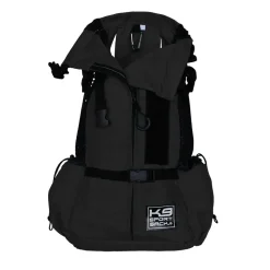K9 Sport Sack Häkit|Kantolaukut Ja -Reput*Air 2 -koiran kantoreppu, musta
