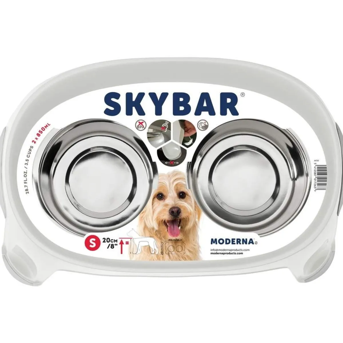 Moderna Koiranpennun Ruokailu|Kuppitelineet Ja Korotetut Kupit*Kuppiteline Skybar sis.kupit