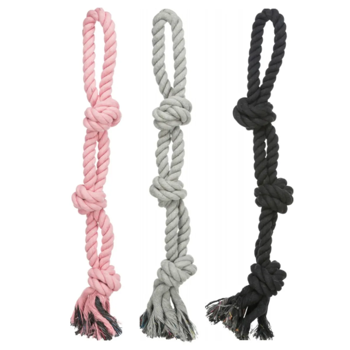 Trixie Koiran Köysilelut*Köysilelu Denta Fun Double, 60 cm