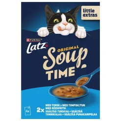 Latz Kissan Märkäruoka|Tarjoukset Kissoille*Soup Fish Selection 6 x 48 g