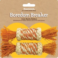 Rosewood Fretin Lelut|Pieneläinten Lelut*Lelu Corn Rattle Rollers 2 kpl