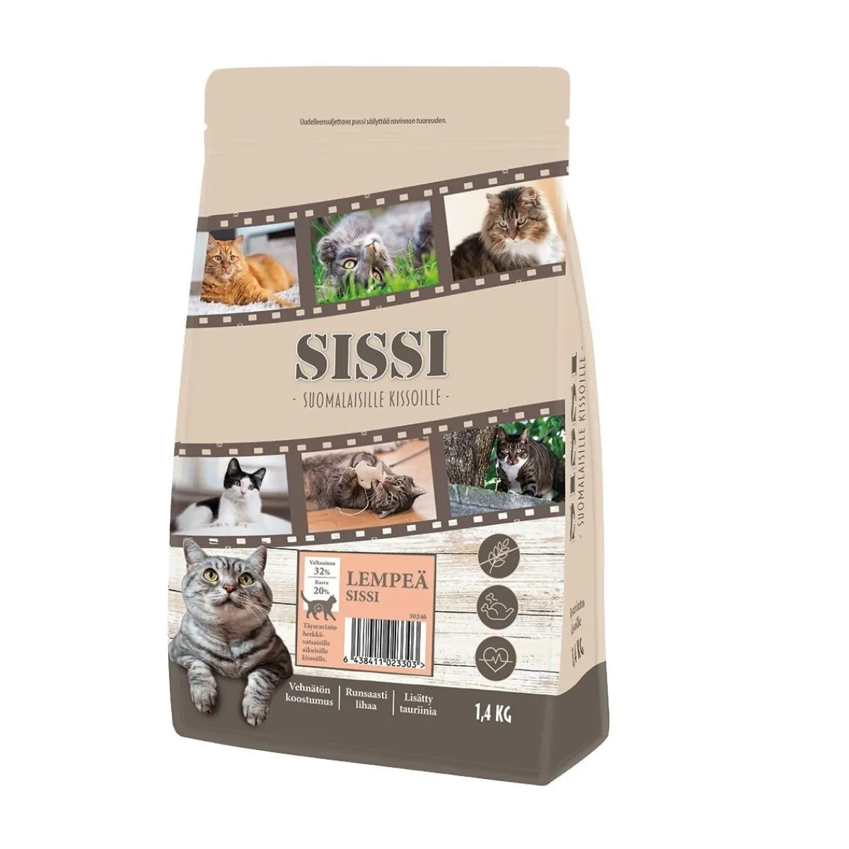 Sissi Kissan Kuivaruoka*Lempeä 1,4kg