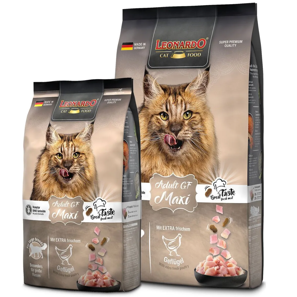 Leonardo Tarjoukset Kissoille|Kissan Kuivaruoka*Adult Grain Free Maxi