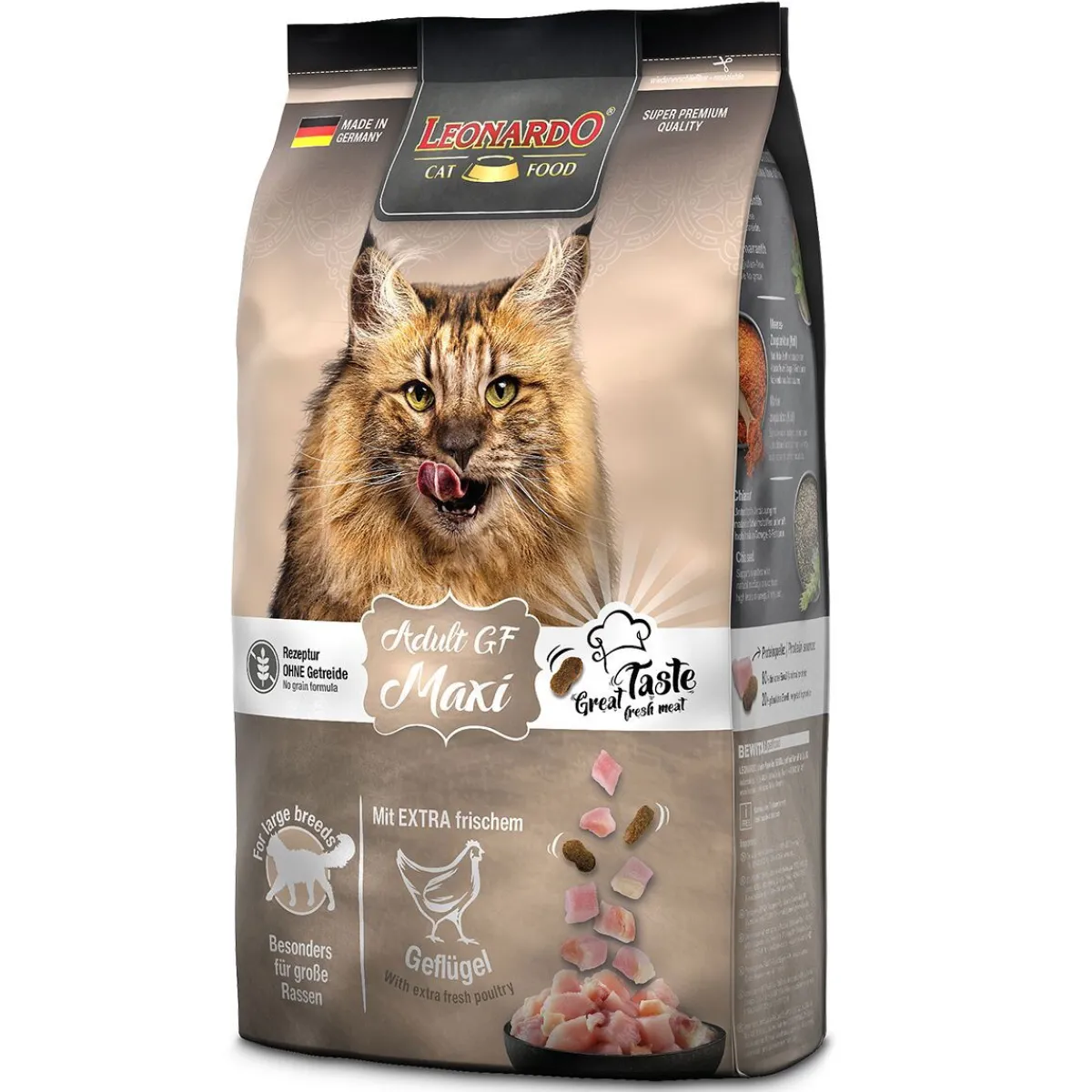Leonardo Tarjoukset Kissoille|Kissan Kuivaruoka*Adult Grain Free Maxi