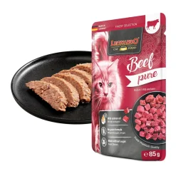 Leonardo Kissan Märkäruoka|Tarjoukset Kissoille*Pure Beef 85 g