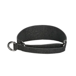 Collar of Sweden Koiran Pannat*Leveä martingaalipanta , musta glitter