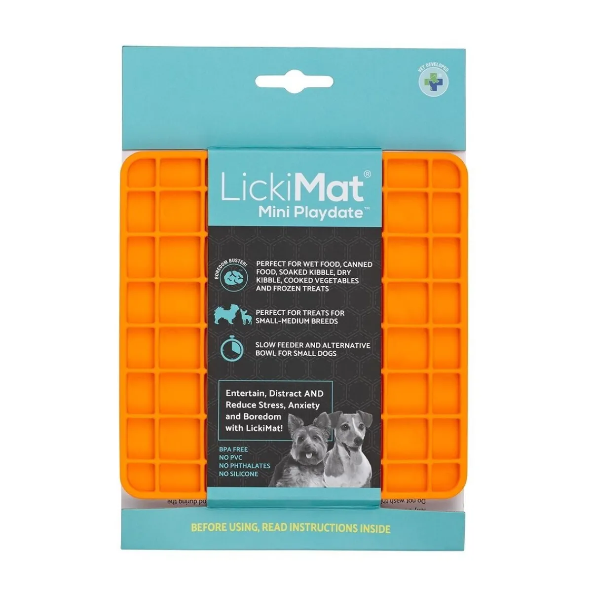 LickiMat Koiranpennun Ruokailu|Aktivointikupit Ja Nuolumatot*Mini Playdate nuolumatto