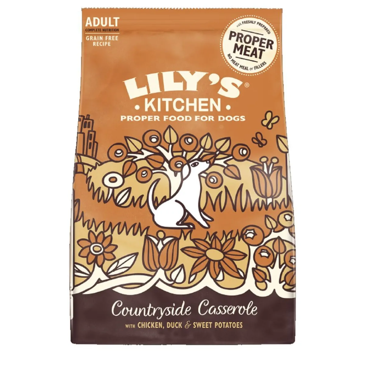 Lily's Kitchen Koiran Kuivaruoka*Adult Chicken & Duck